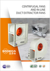 VENTILATEURS CENTRIFUGES ET EXTRACTEURS EN LIGNE POUR CONDUITS