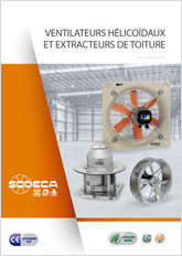 VENTILATEURS HÉLICOÏDAUX ET EXTRACTEURS DE TOITURE