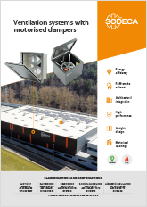 VENTILATION SYSTEMS WITH MOTORISED DAMPERS