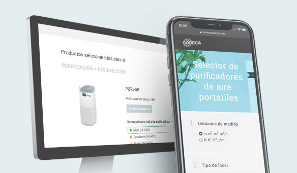 Selector ràpid de purificadors