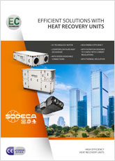 EFFICIENT SOLUTIONS WITH HEAT RECOVERY UNITS